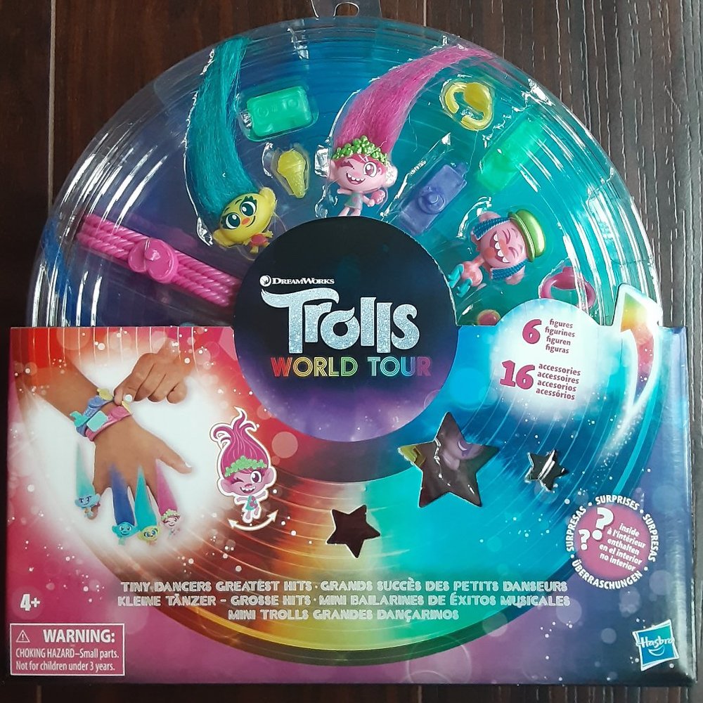 Dreamworks Trolls World Tour Acccessory Set - NEW!